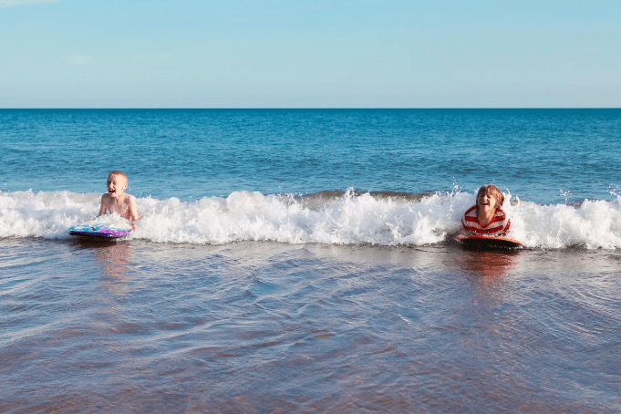 Outdoor Activities - Body Boarding