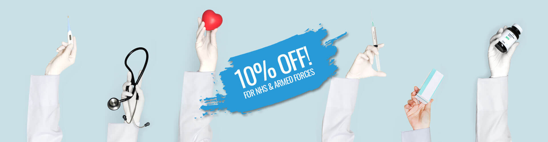 NHS & Armed Forces Discount on Holidays