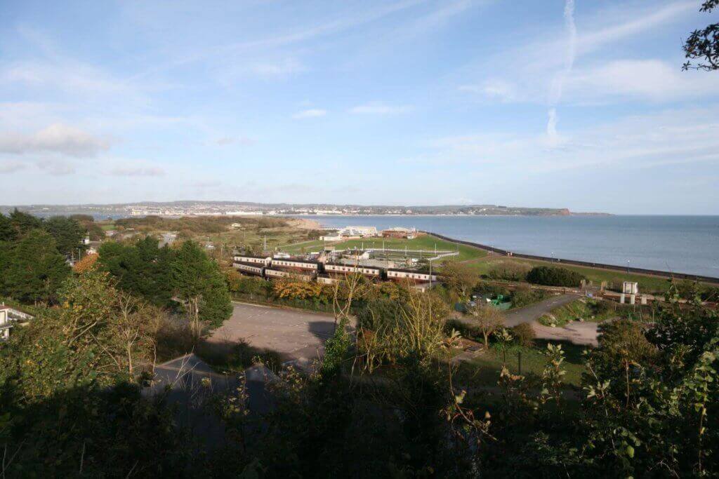 Oakcliff Holiday Park Birds Eye View