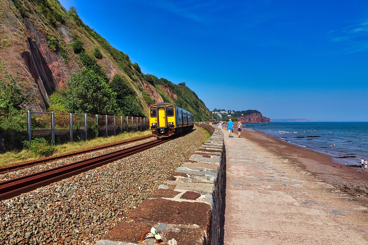 Local Walks - How to get around Dawlish - Teignmouth Seafront to Smugglers Lane