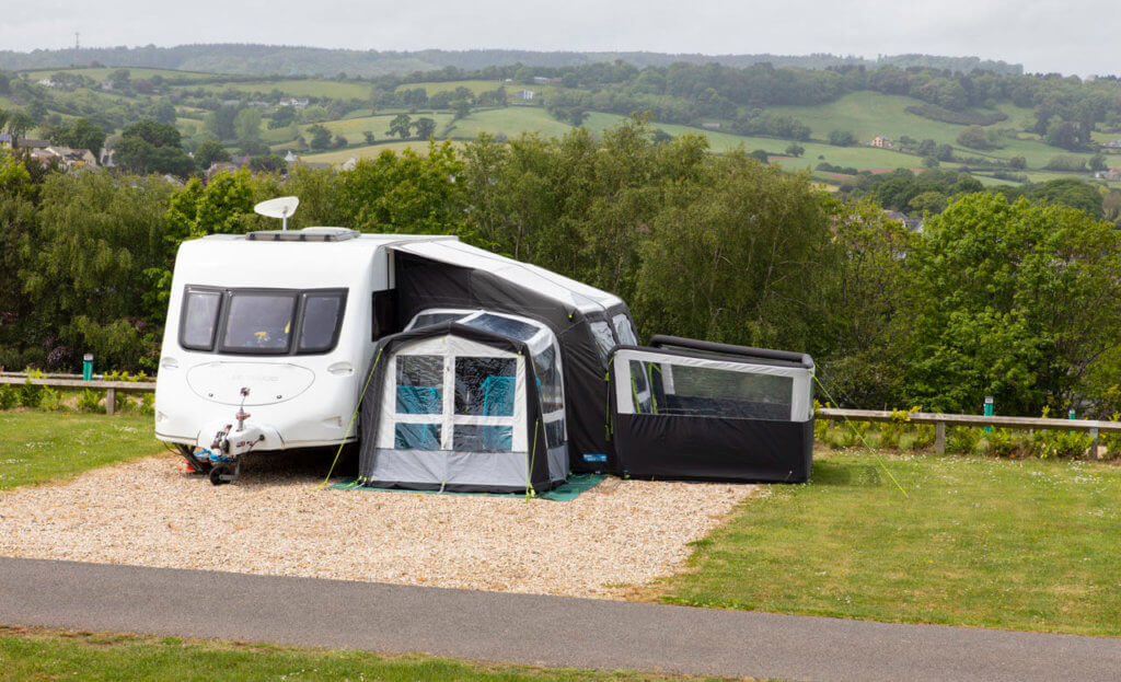 Haldon View Pitches - Touring at Lady's Mile