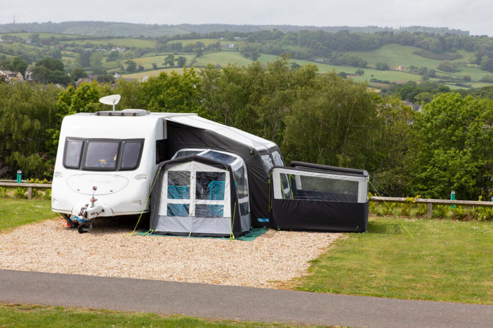 Haldon View Pitches - Touring at Lady's Mile