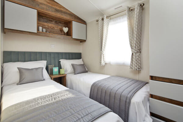 Willerby Brookwood holiday home twin bedroom
