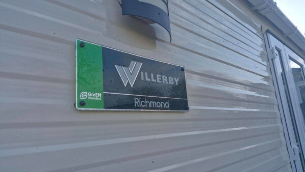 Willerby Richmond holiday home exterior plaque