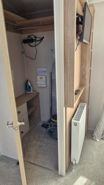 Willerby Vogue holiday home storage cupboard