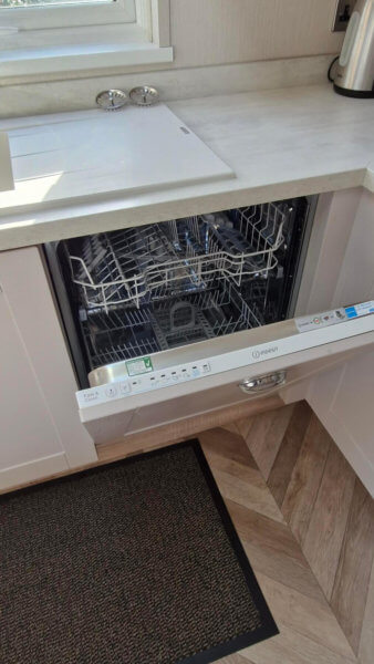 Willerby Vogue holiday home dishwasher