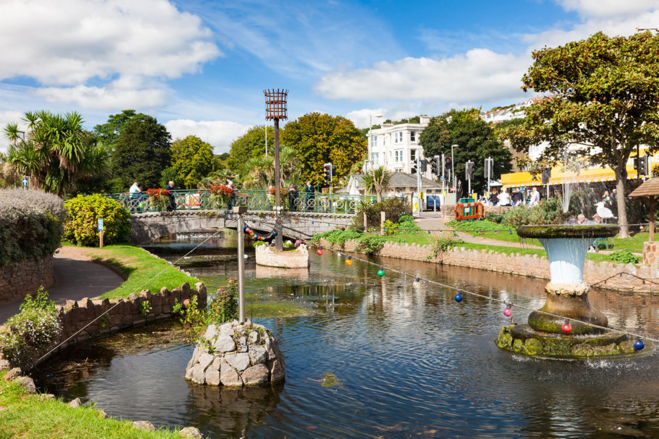 Dawlish town centre
